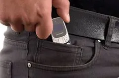 CoolCeny Miniaturní mobilní telefon L8STAR - Nejmenší na světě - Černá